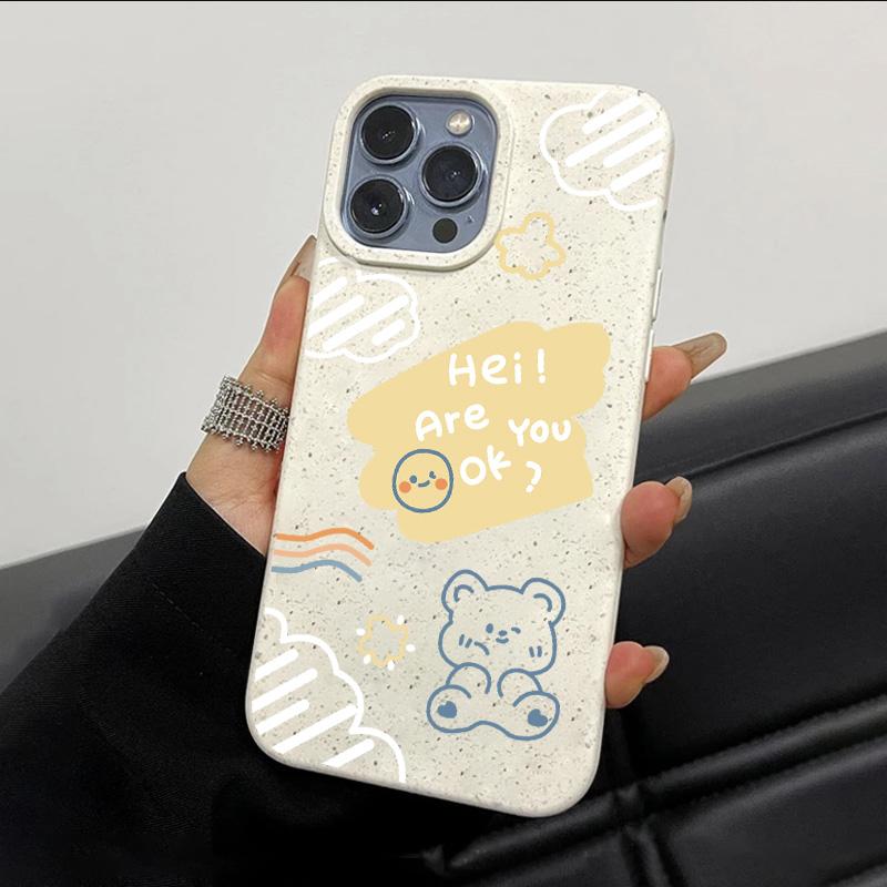 Mobile Phone Cases for iPhone 11 13 XR 15 Pro Max 12 14 Pro Max Case iPhone 16 7 Plus 8 Plus XS Max Degradable and Environmentally Friendly