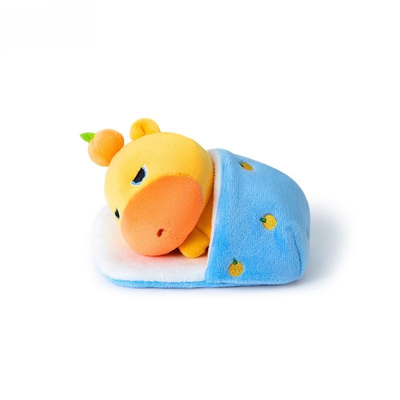 Capybara Cartoon Plush Keychain Pendant With Rotating And Functions Magnetic