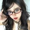 1/2pcs Retro Oval Frame Anti-Blue Light Glasses Sweet Cool Girl Leopard Y2K Eye Glasses Vintage Simple Women Glasses Eyewear