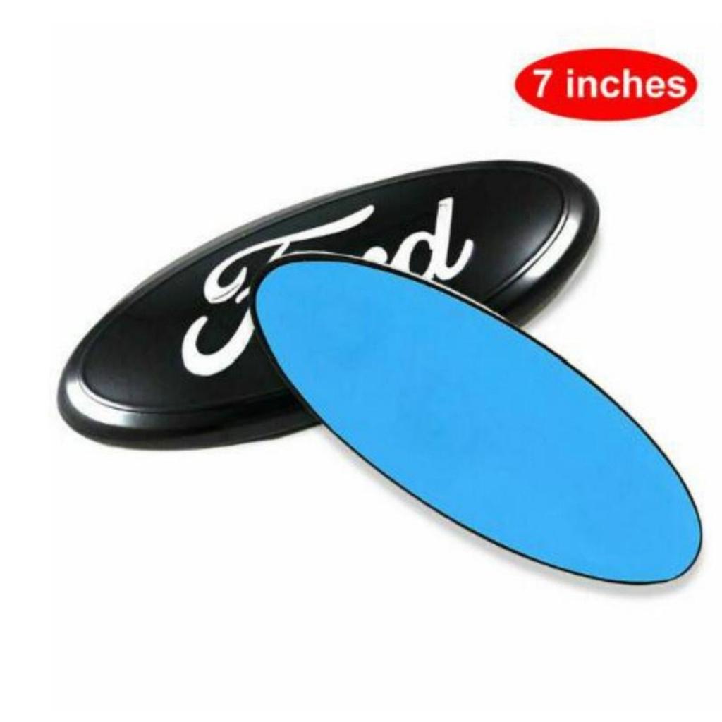 7" inch Car Tailgate Rear Logo Trunk Emblem Decal Oval Badge Stickers for F150 F250 ESCAPE EXCURSION EXPEDITION TAURUS RANGER Etc.