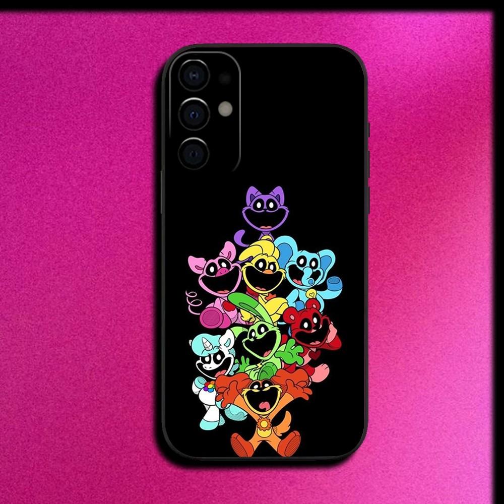 C-Catnap and D-Dogday Cute Phone Case For Samsung S25,S24,S21,S22,S23,S30,Ultra,S20,Plus,Fe,Lite,Note,10,9,5G Black Cover