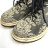 Dr.Martens CASHLIN 8-Hole Short Boots Gray Floral Size 4 (22.523.0cm)(USED)