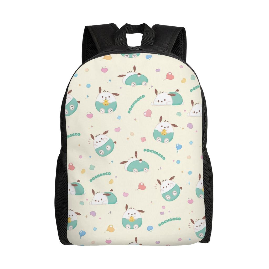P-Pochaccoes Backpacks for Women Men School College Student Bookbag Fits 15 Inch Laptop Dog Cartoon Bags