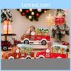 Creative Christmas Car Candy Box Gift Tin Featuring Penguin Design For Kids Holiday Cheer