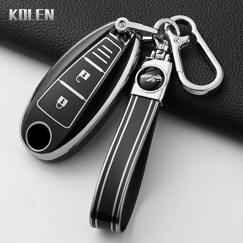 Fashion Tpu Car Key Case Cover For Suzuki Vitara Swift Ignis Kizashi Sx4 Baleno Ertiga Samurai S-Cross Protected Keychain Shell