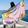 Cute Pokemon Beach Towel Quick-Drying Super Absorbent Bath Towel For Beach Pool Sport Yoga Gym Home Travel Towel Gift For Friend