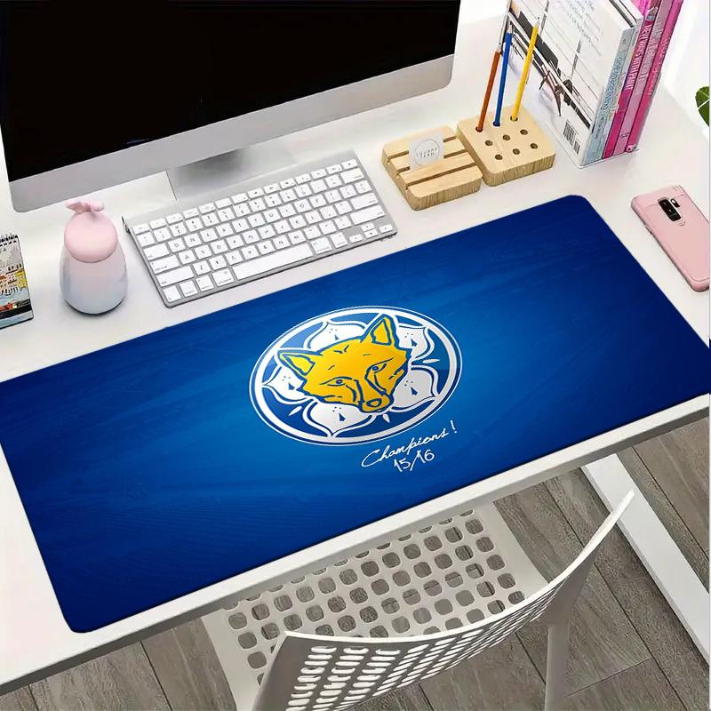 Leicester Football Club Crest Mouse pad, Gaming Mouse Pad, keyboard pad, Desk Decor for computer notebook Fan Gift Birthday Gift