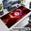 Custom Name Text Mouse Pad Bristol City Personalized Desk Pad For Work And Gaming