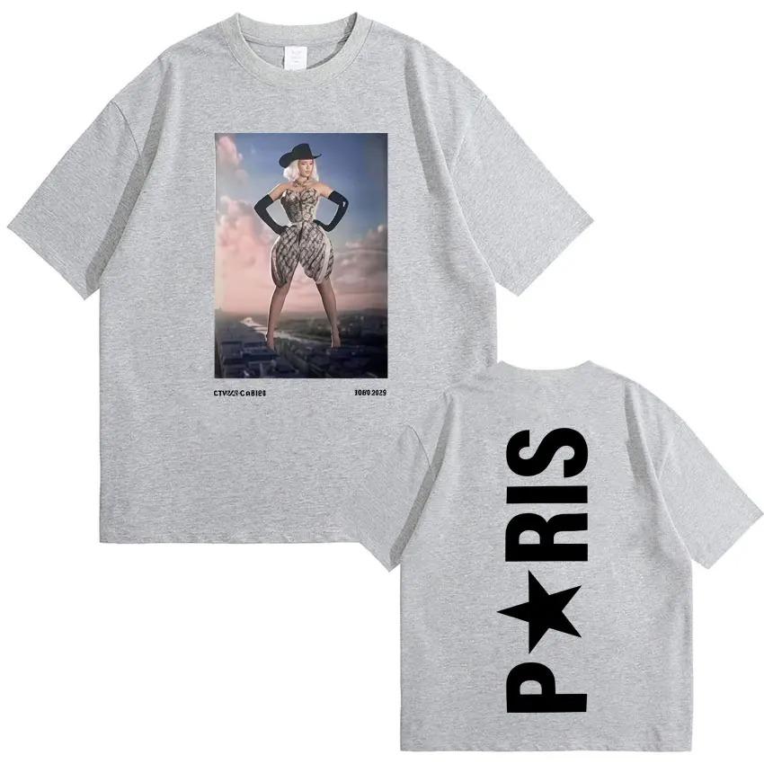 2026 Singer Beyonce Cowboy Carter Harajuku Graphics T-shirt Humor High Quality Men's Women Short Sleeve Hip Hop Casual Tees