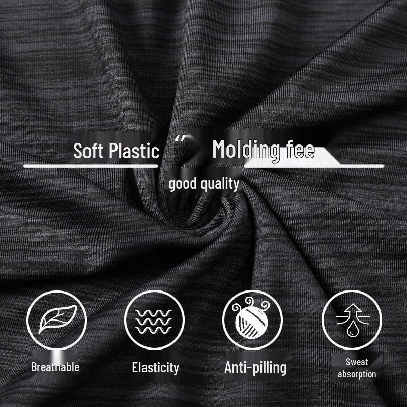 Men's Cross-Border Athletic Wear: Long-Sleeve Tight-Fit Basketball & Running Suit for Autumn/Winter.