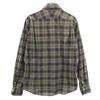 Nano Universe Made In Japan Check Pattern Long Sleeve Someros Co. Cotton Shirt Men's Used