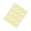 12Pcs COB Light Source High Power Round LED Chip 12W 36‑41V 1080LM for DIY Indoor Lighting