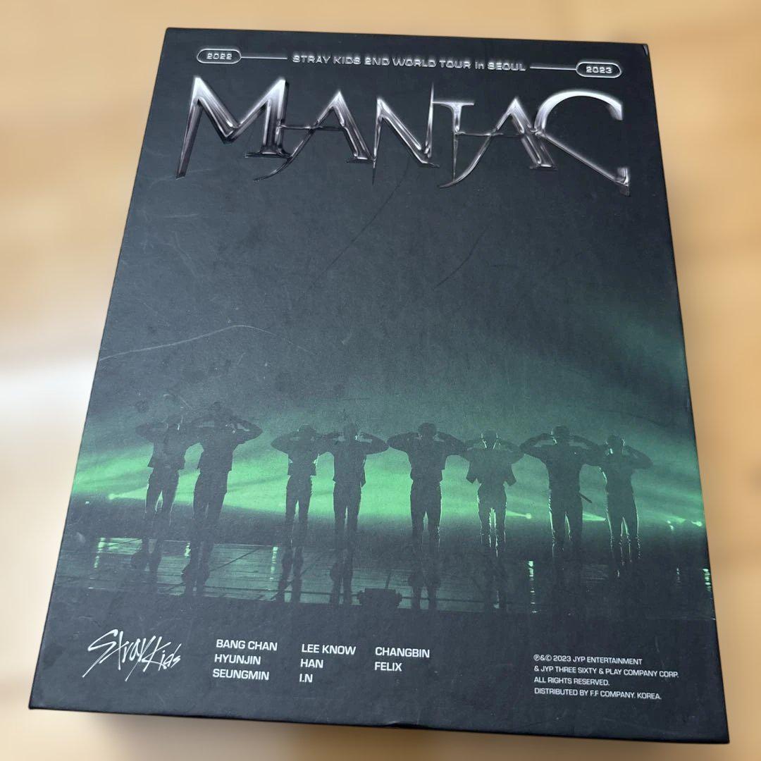 

[USED] straykids MANIAC in SEOUL DVD STRAYKIDS MANIAC