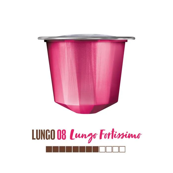 Lungo Fortissimo Capsule Coffee 10 Pack (Brick Type)
