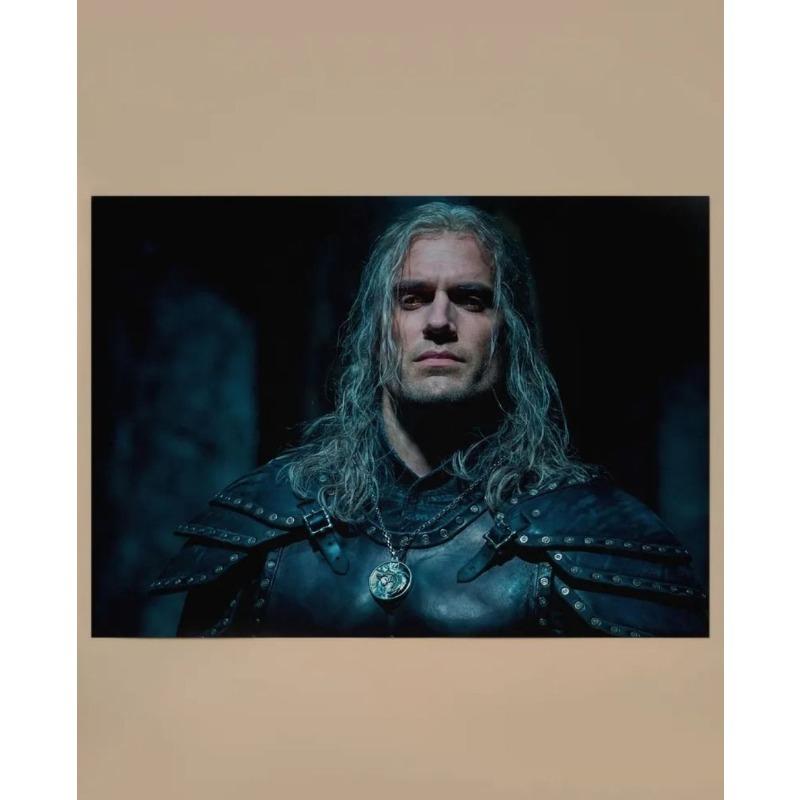 The Witcher Geralt Poster, Unframed Wall Art Gift 20x30cm