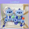 Basketball Cute Blue And Football Design Plush Backpack Children For