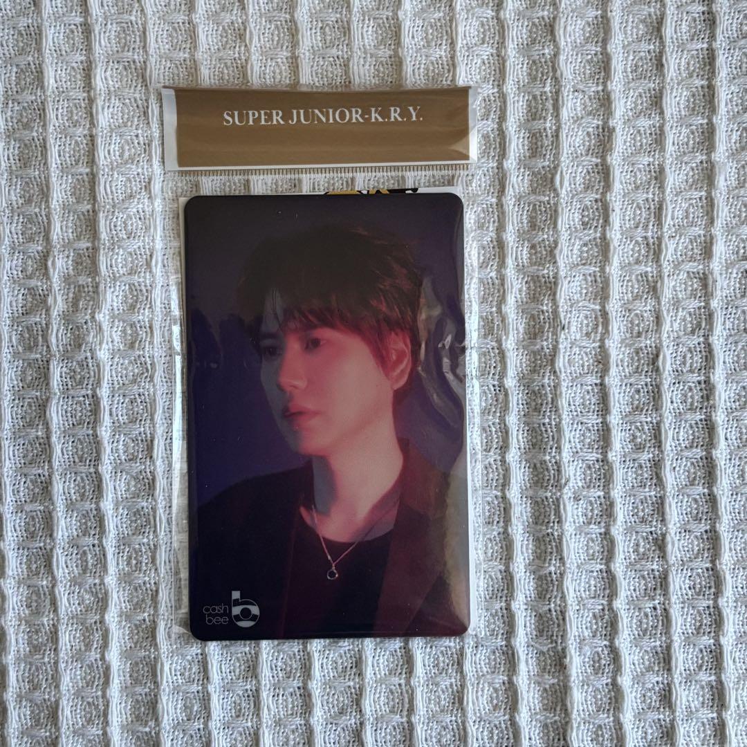 

[USED] SUPER JUNIOR Kyuhyun Cashbee Card