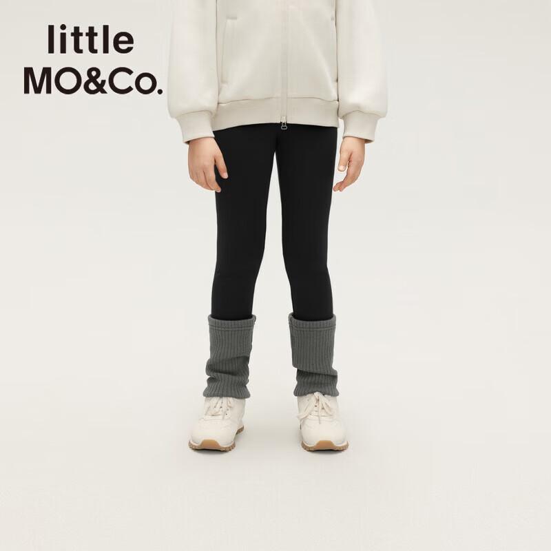 Little MO&Co. Girls  Quick-Dry Spliced Stretch Leggings 160