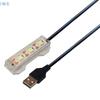 Aquariumlicht Kunststoff Kleines Aquarium Pflanzenlicht USB LED Schreibtisch-Aquariumlampe Aquarium Landschaft Dekorative Lampen Zubehör