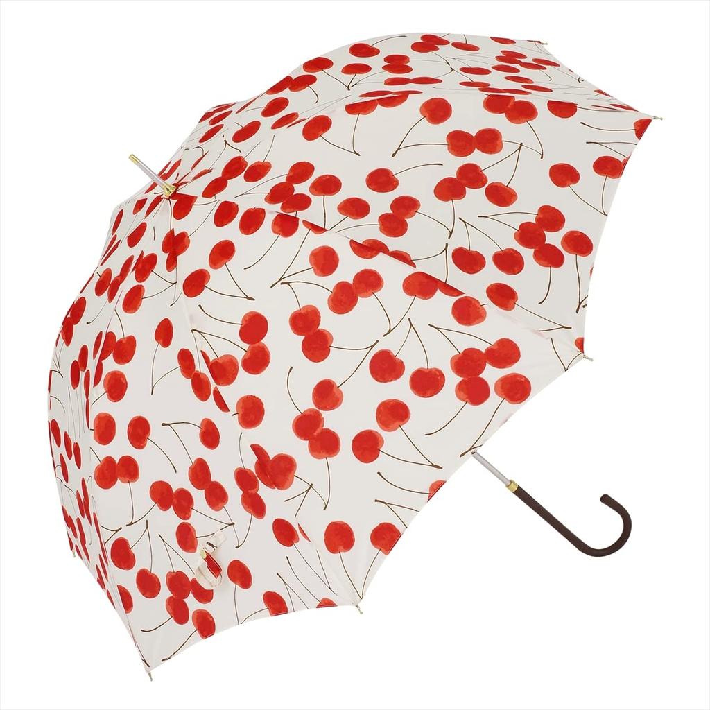 Nifty Colors Long Umbrella, Cherry, 1627RD