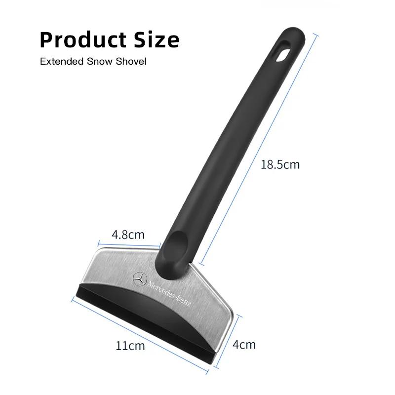 AABGT1 Car Accessories Snow Brush Cleaning Shovel Glass Ice Scrapers Tool For Mercedes Benz AMG W203 W206 W220 W205 W211 W212 W201 W210