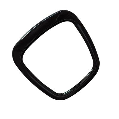 Capa de Volante Forte Resistente a Arranhões ABS Anéis de Acabamento para Volante Instalação Simples para Veículos A4L/A6L