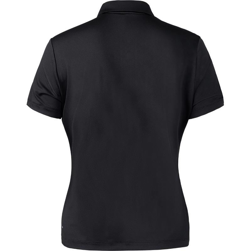 Li-Ning Fashion Versatile Solid Color Sports Polo Shirt Women tops Black APLW518-2
