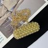 Fashion Mini Lipstick Clutch With Chain And Crystal Decor For Daily Use