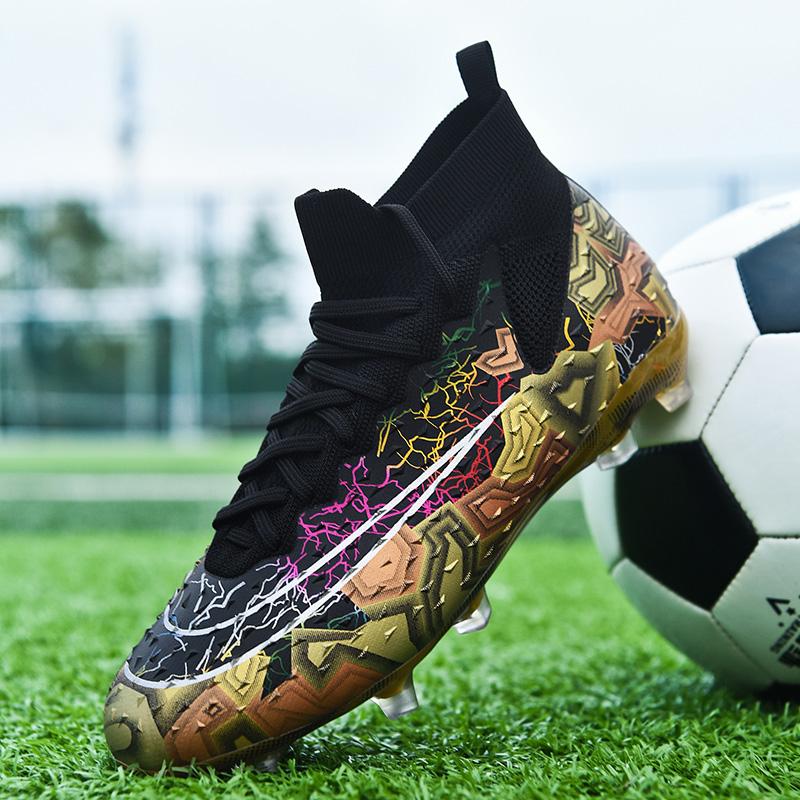 FG/TF Herren Fußballschuh Kunstrasen Training Futsal Halle Fußballschuhe Outdoor Kinder Fußballschuhe für Kinder Professionelle Sneaker