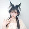 Handmade Adjustable Plush Animal Ears Headbands With Bendable Wire For Cosplays Halloween Costume Party Accessories