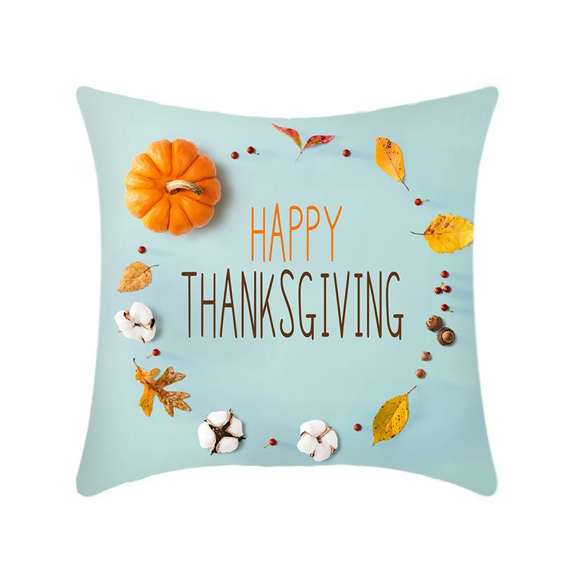 Holiday Thanksgiving Ins Style Sofa Pillowcase Home Pillowcase Office Company Nap Pillow