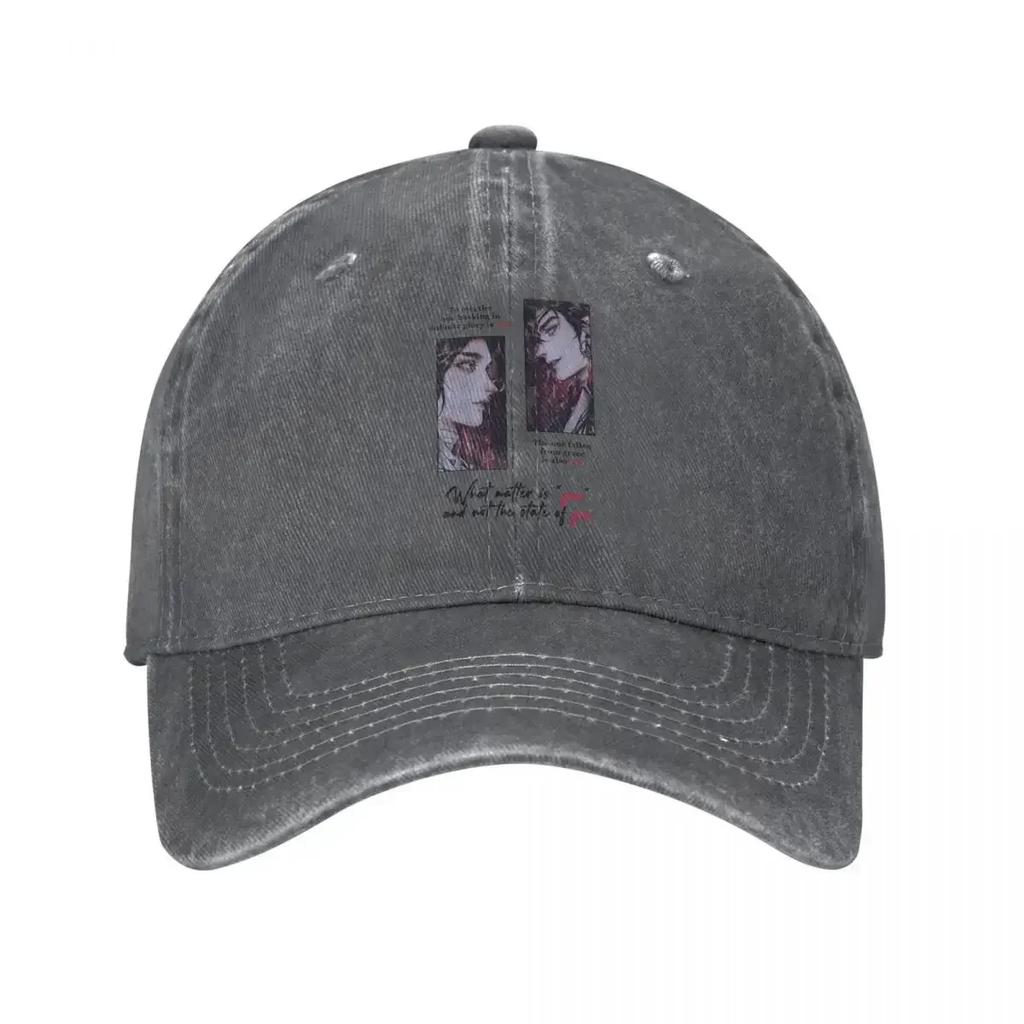 Tgcf Quotes Baseball Caps Vintage Distressed Denim Washed Cartoon Lgbt Snapback Hat Unisex Outdoor Summer Caps Hat