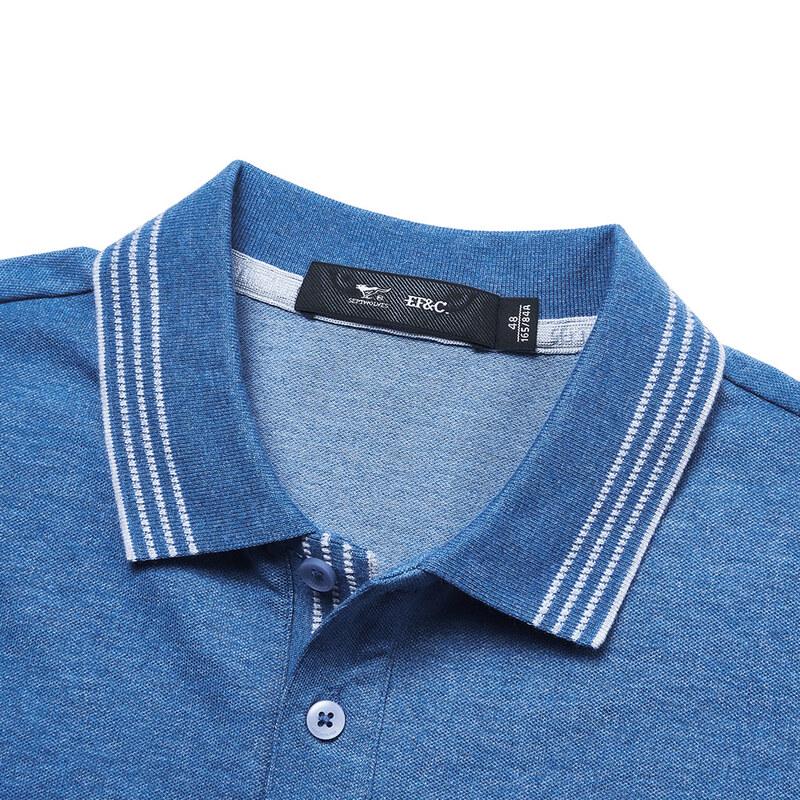 Septwolves Men's Embroidered Short Sleeve Polo T-Shirt