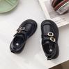 Girls shoes children's princess small leather shoes 2025 spring and autumn new girls British black single shoes loafers