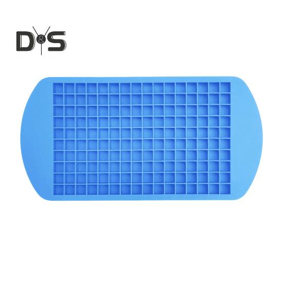 Silicone Mini Ice Cube Tray 160 Small Cubes Visual Sensory Ice Cubes Quick Freezing Easy Deicing Perfect DIY Tool