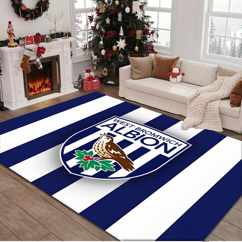 1PC rug Bromwich Albion  Carpet, Chair Rug,Area Rug for Office Bedroom living rooms bedroom, Doormat decor Christmas fan gifts