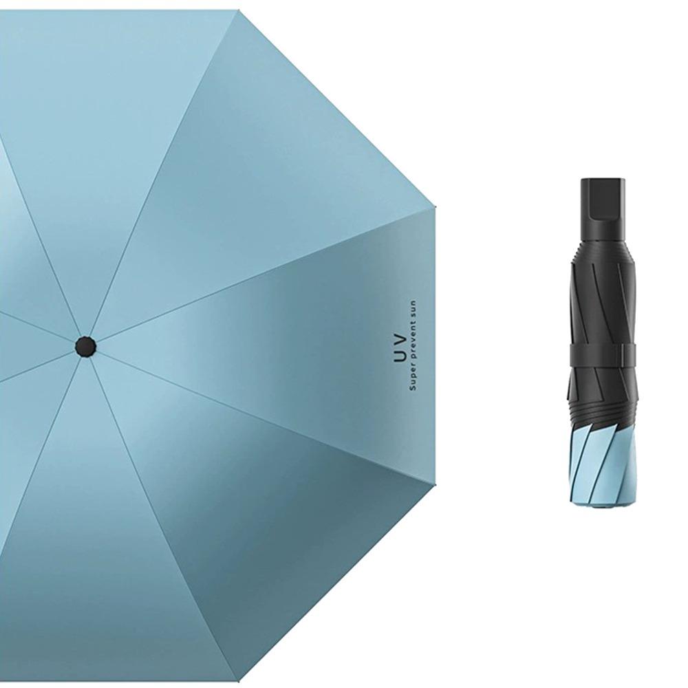 Portable Manual Pocket Rain Umbrella UV Protection UPF50+ Travel Umbrella Mini Folding Sun Umbrella Summer