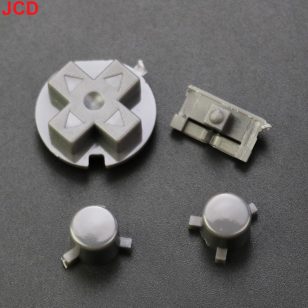 JCD 1 Set Colorful Replacement Buttons Set Replacement For Game Boy GBP Console On Off Button A B Buttons D Pads Replace