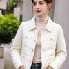 Xiaoxiangfeng cotton clothes women's winter new popular short short high-end women's light and thin coat