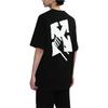 Off-White Hand Arrow Slim T-Shirt Black/White Men Tops OMAA027S23JER0071001