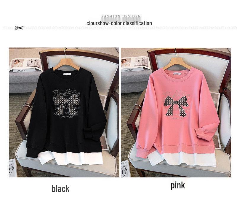 Plus Size Autumn Hoodie - 200/350 Jin, Loose Fit, Bust 150/160-1107