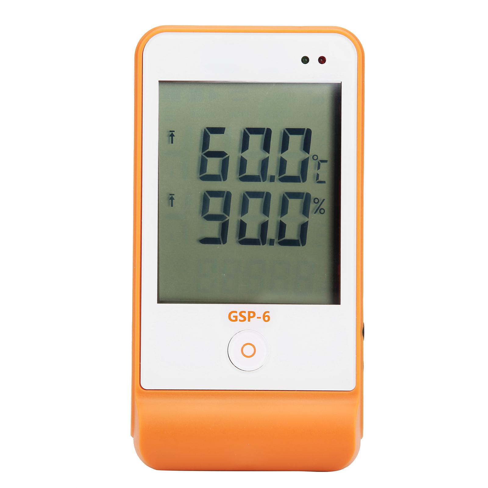 

TTE35066 Цифровой регистратор температуры и влажности с большим экраном, зонд-монитор со звуковым и световым сигналом