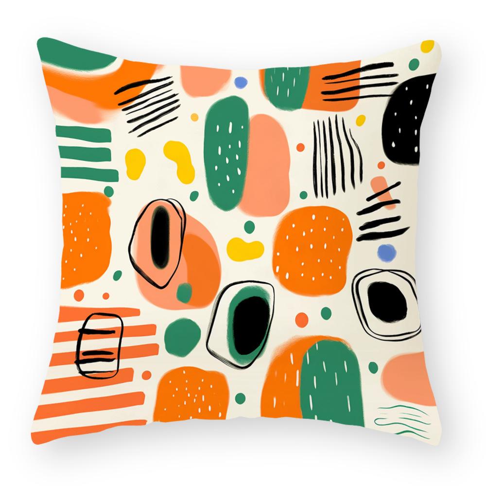 New Oil Painting Series Pillowcases, Flower Pillowcases, Sofa Decoration Pillows, Bedside Cushions
