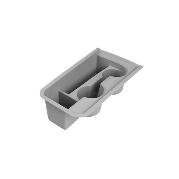 1PCS Silicone Organizer Cup Holder Water Cup Storage Box For KIA SELTOS SP3 2026 2027 Car Interior Storage Accessories
