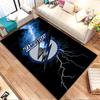 Tampa Bay Lightning Logo with Thunderbolt Patterned carpet, non slip mat suitable for living room and bedroom sofas