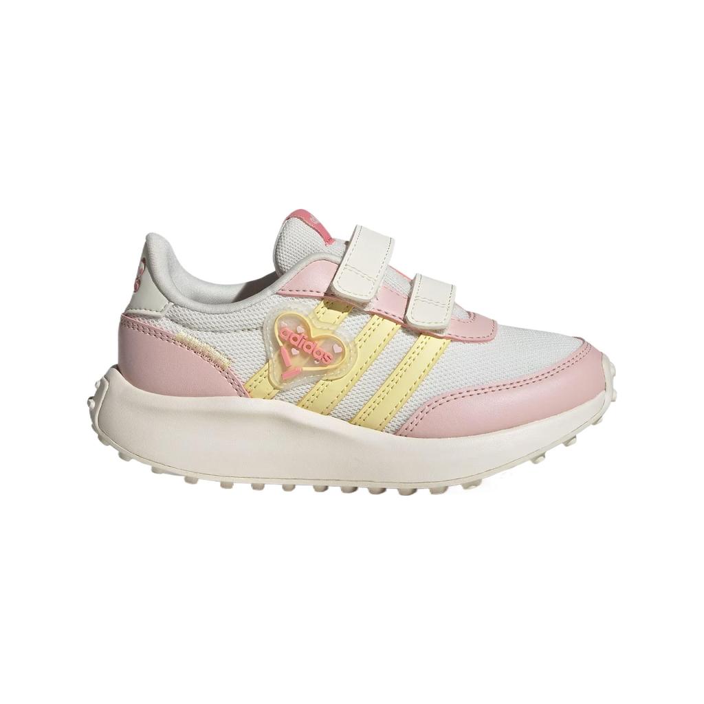 Adidas Mesh Comfortable Durable Breathable Low-Top Casual Shoes Kids Sneakers Pink JI2482
