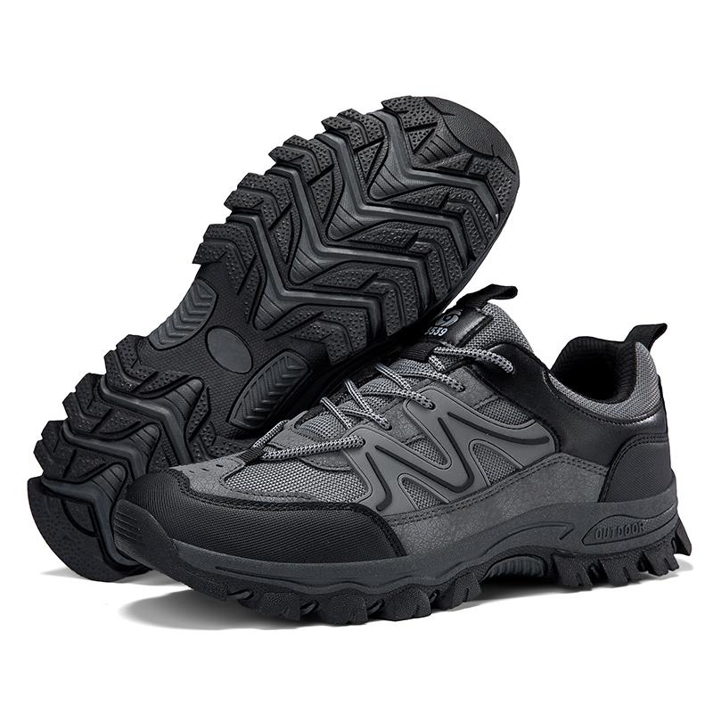

2025 New Men S Hiking Climbing Outdoor Fashionable Sports Shoes Breathable Casual Shoes Rubber Non-Slip Wear-Resistant Outsole 45