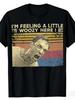 New Movie "Shriek" Inspired T-Shirt "I Feel Dizzy" Steve Mccall Quote