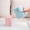 Cylinder Paper Towel Box Plastic Napkin Holder New Roll Tissue Box  Household Use