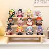Desktop Doll Model Storage Display Rack Blind Box Ornament Wooden Stepped Display Rack Widening Simple Multilayer Plants Shelf